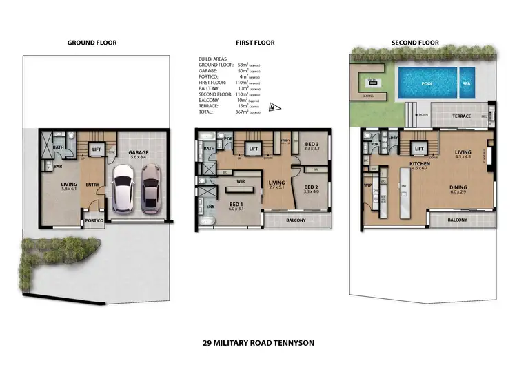 Floorplan of Homely house listing, 29 Military Road, Tennyson SA 5022