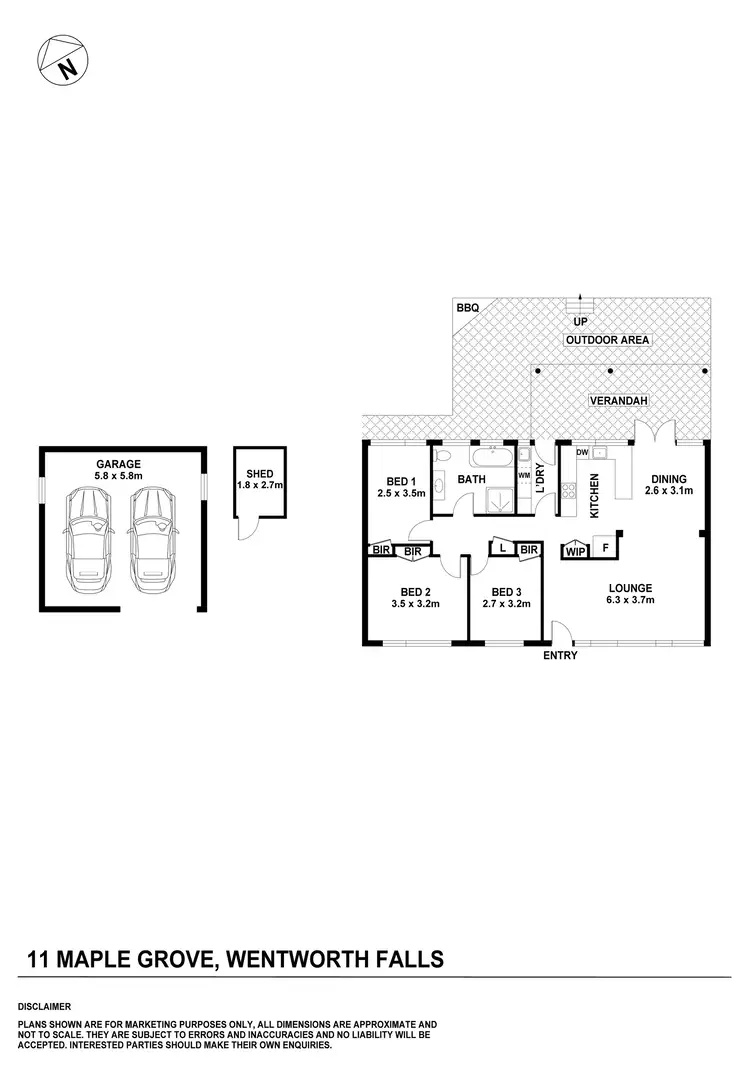 Floorplan of Homely house listing, 11 Maple Grove, Wentworth Falls NSW 2782