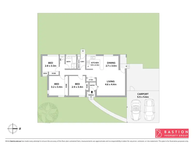 Floorplan of Homely house listing, 17 Filshie Close, Fraser ACT 2615