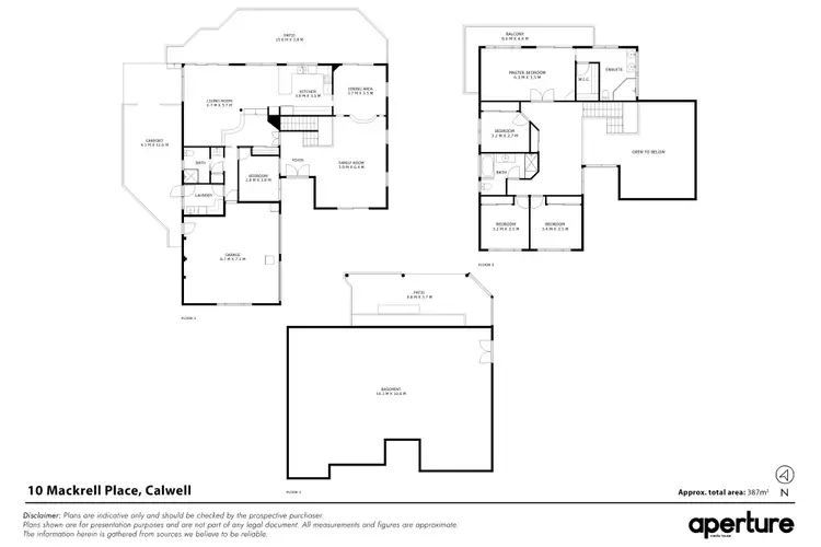 Floorplan of Homely house listing, 10 Mackrell Place, Calwell ACT 2905