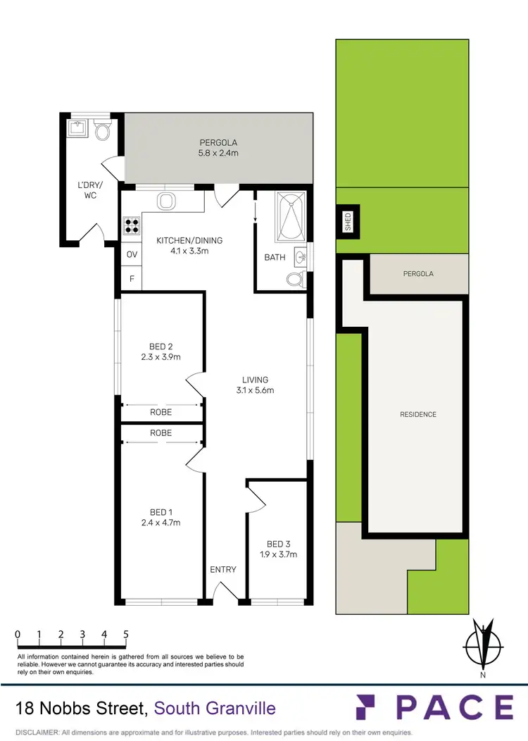 Floorplan of Homely house listing, 18 Nobbs Street, South Granville NSW 2142