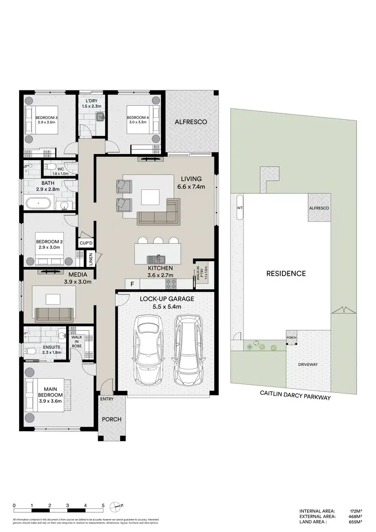 Floorplan of Homely house listing, 18 Caitlin Darcy Parkway, Port Macquarie NSW 2444