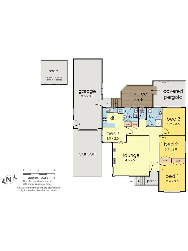 Floorplan of Homely house listing, 6 Herlihys Road, Templestowe Lower VIC 3107