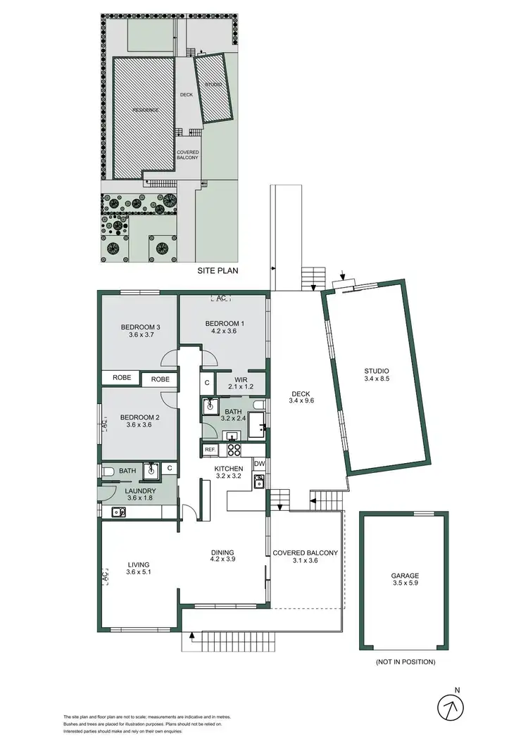 Floorplan of Homely house listing, 40 Besgrove Street, Rosebud VIC 3939