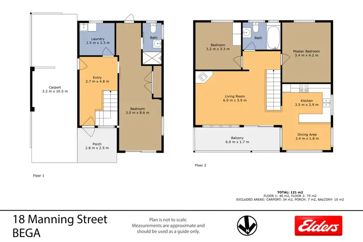 Floorplan of Homely house listing, 18 Manning Street, Bega NSW 2550