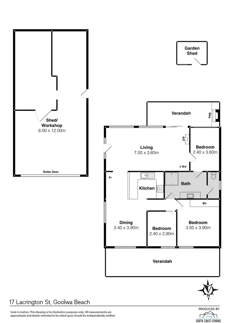 Floorplan of Homely house listing, 17 Lacrington Street, Goolwa Beach SA 5214