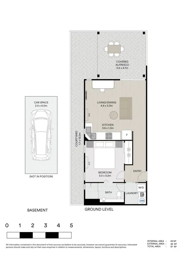 Floorplan of Homely unit listing, 4/2104 Gold Coast Highway, Miami QLD 4220