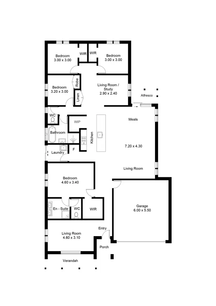 Floorplan of Homely house listing, 29 Verdale Drive, Alfredton VIC 3350