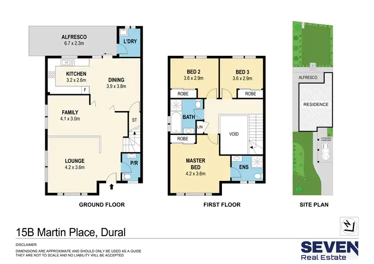 Floorplan of Homely semi-detached listing, 15B Martin Place, Dural NSW 2158