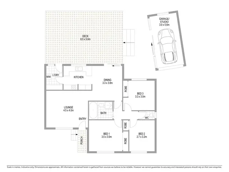 Floorplan of Homely house listing, 15 Berra Close, Ngunnawal ACT 2913
