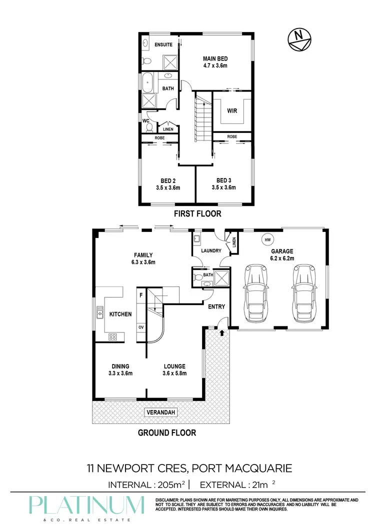 Floorplan of Homely house listing, 11 Newport Crescent, Port Macquarie NSW 2444