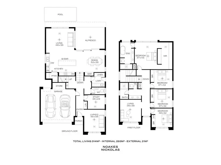 Floorplan of Homely house listing, 31 Buchanan Drive, Woodforde SA 5072