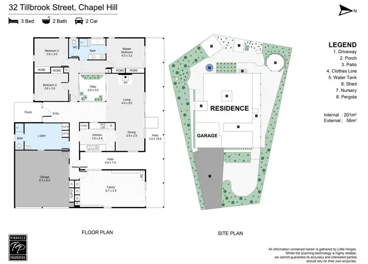 Floorplan of Homely house listing, 32 Tillbrook Street, Chapel Hill QLD 4069