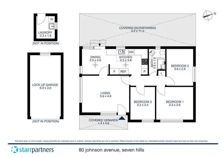 Floorplan of Homely house listing, 80 Johnson Avenue, Seven Hills NSW 2147