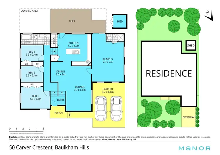Floorplan of Homely house listing, 50 Carver Crescent, Baulkham Hills NSW 2153