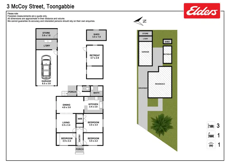 Floorplan of Homely house listing, 3 McCoy Street, Toongabbie NSW 2146