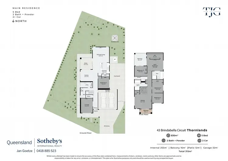 Floorplan of Homely house listing, 43 Brindabella Circuit, Thornlands QLD 4164
