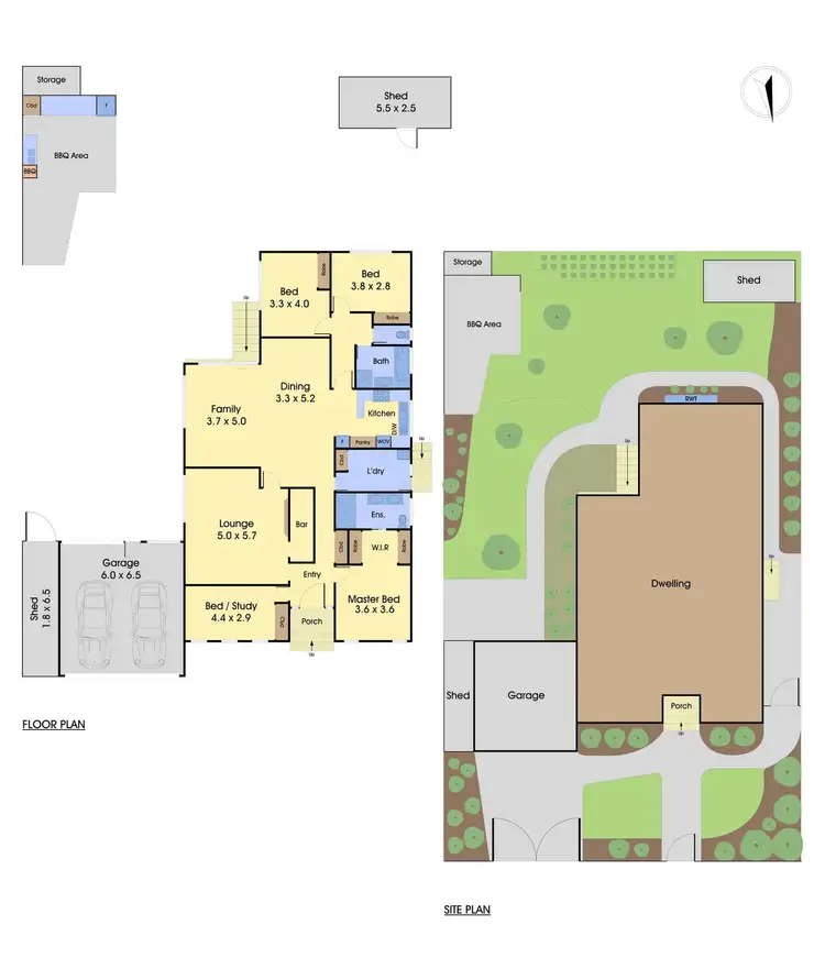 Floorplan of Homely house listing, 8 Winjallock Crescent, Vermont South VIC 3133