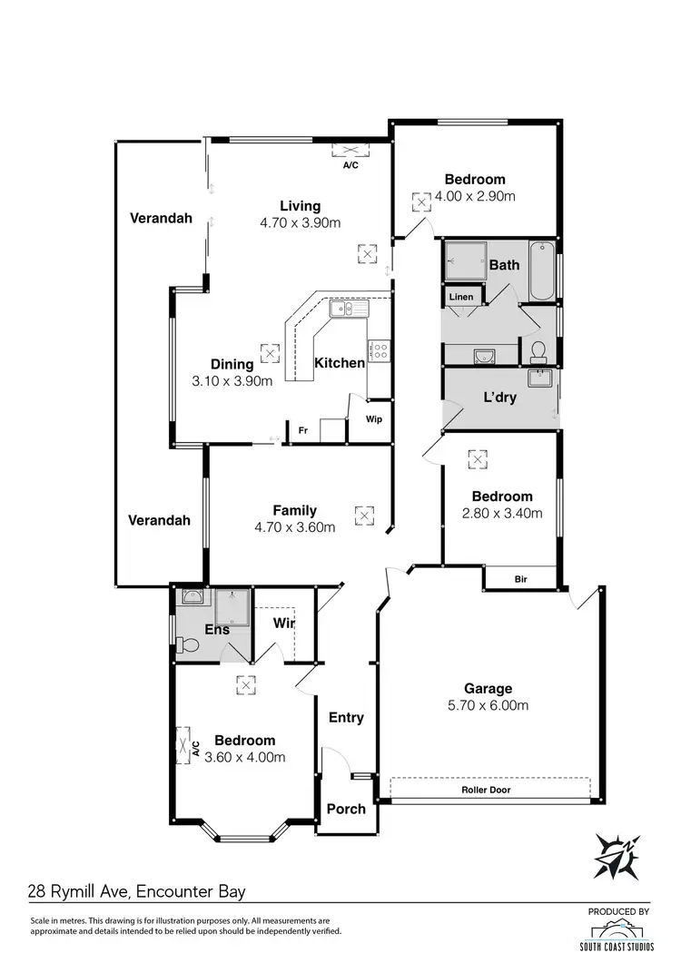 Floorplan of Homely house listing, 28 Rymill Avenue, Encounter Bay SA 5211