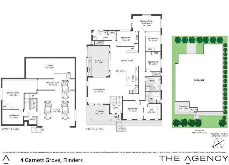Floorplan of Homely house listing, 4 Garnett Grove, Flinders NSW 2529