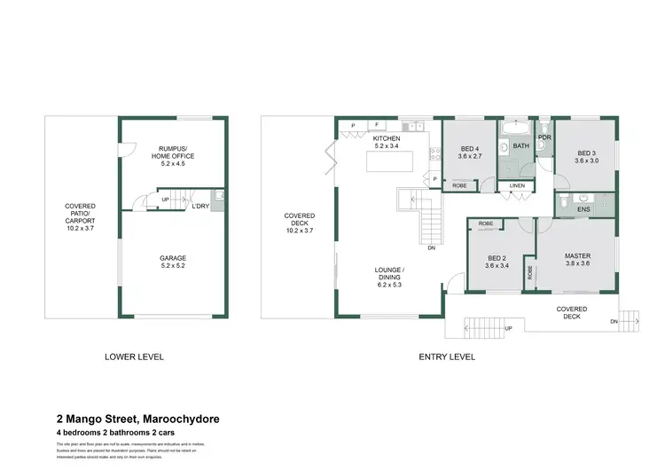 Floorplan of Homely house listing, 2 Mango Street, Maroochydore QLD 4558