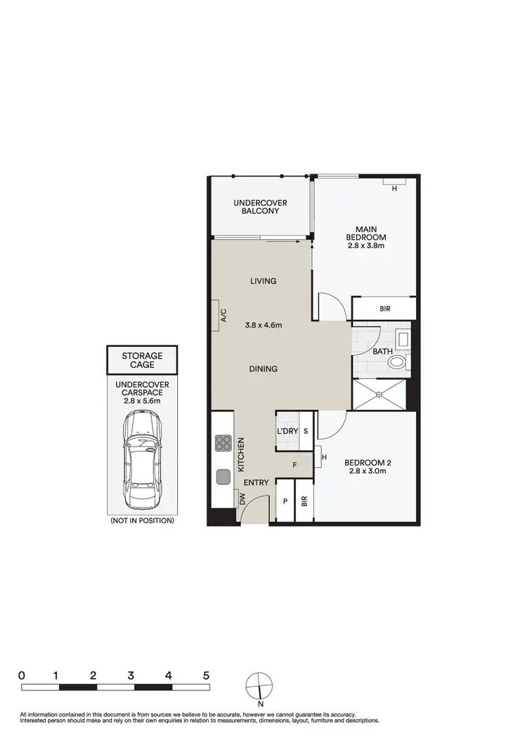 Floorplan of Homely apartment listing, 217/135 Inkerman Street, St Kilda VIC 3182