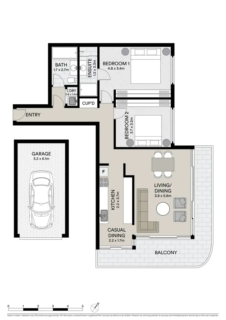 Floorplan of Homely apartment listing, 11A/3 Jersey Road, Artarmon NSW 2064