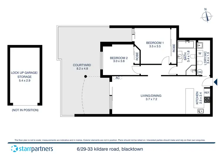 Floorplan of Homely unit listing, 6/29-33 Kildare Road, Blacktown NSW 2148