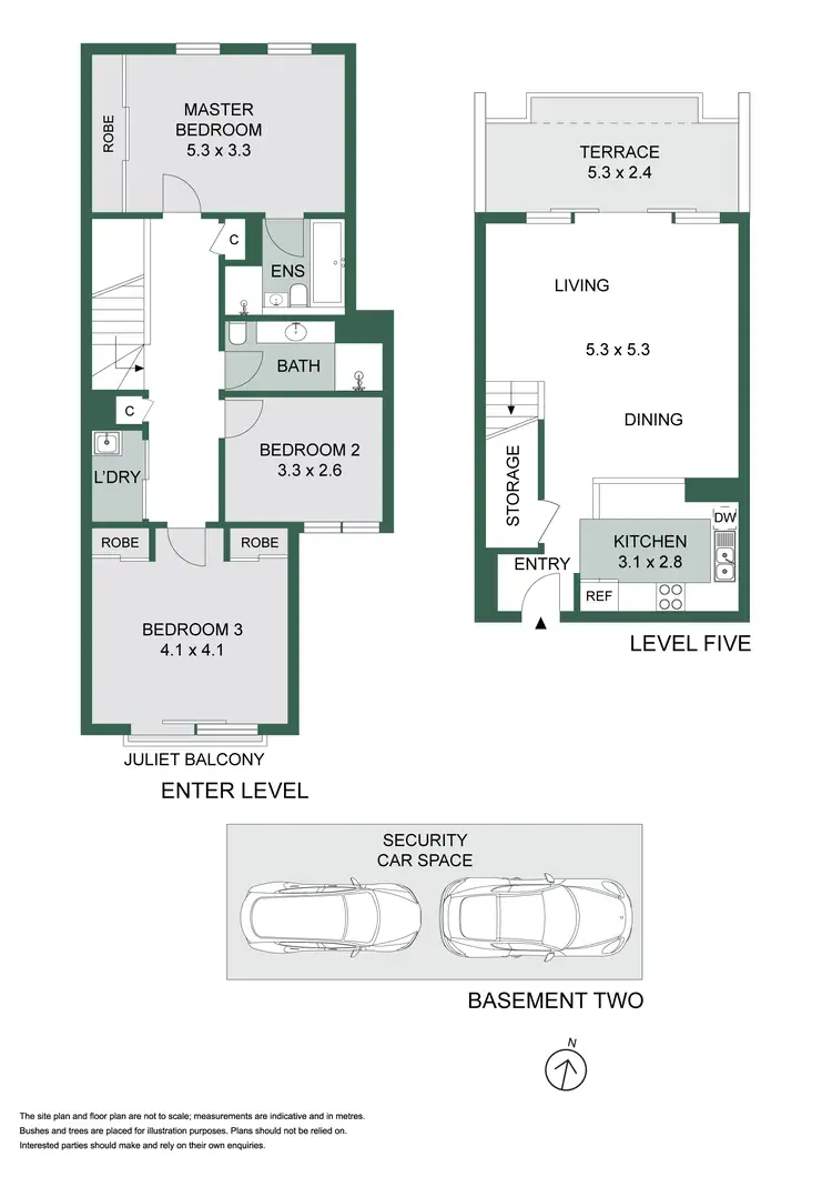Floorplan of Homely apartment listing, 506L/780 Bourke Street, Redfern NSW 2016