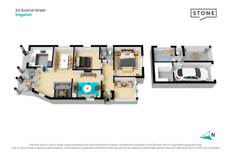 Floorplan of Homely house listing, 24 Austral Street, Kogarah NSW 2217