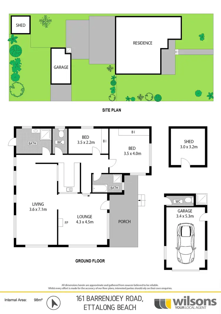 Floorplan of Homely house listing, 161 Barrenjoey Road, Ettalong Beach NSW 2257