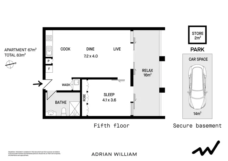 Floorplan of Homely apartment listing, 2510/6 Grove Street, Dulwich Hill NSW 2203