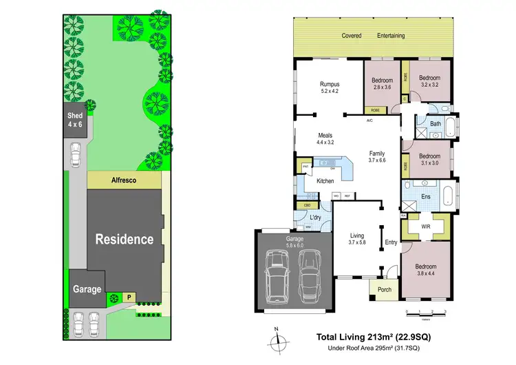 Floorplan of Homely house listing, 10 Leonis Court, Moe VIC 3825