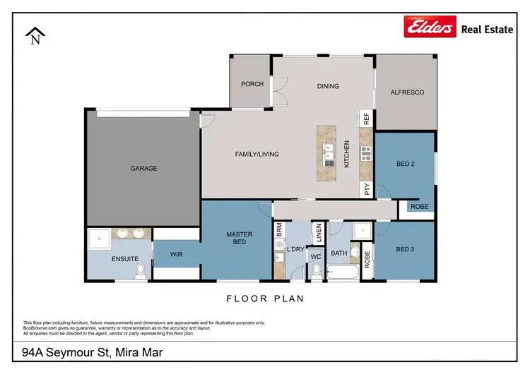 Floorplan of Homely house listing, 94A Seymour Street, Mira Mar WA 6330