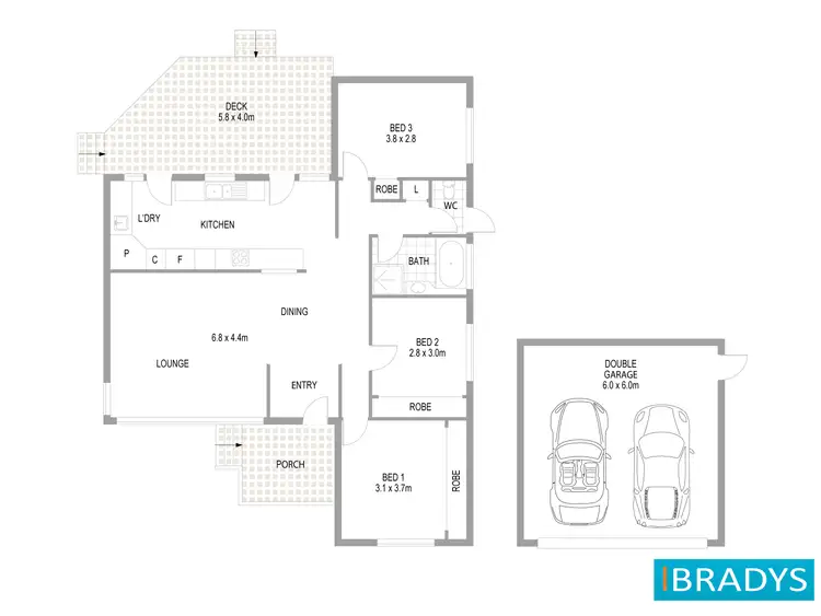 Floorplan of Homely house listing, 41 Andrews Street, Watson ACT 2602