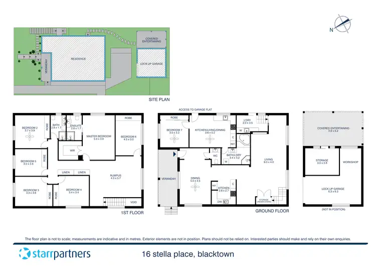 Floorplan of Homely house listing, 16 Stella Place, Blacktown NSW 2148