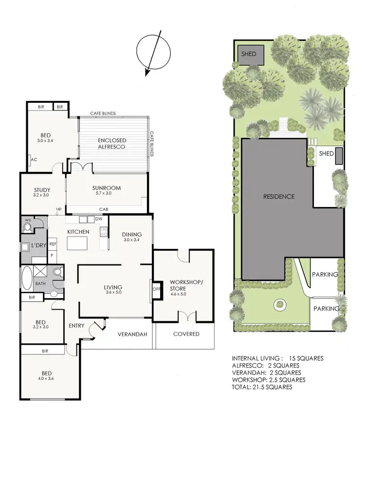 Floorplan of Homely house listing, 8 Field Avenue, Edithvale VIC 3196