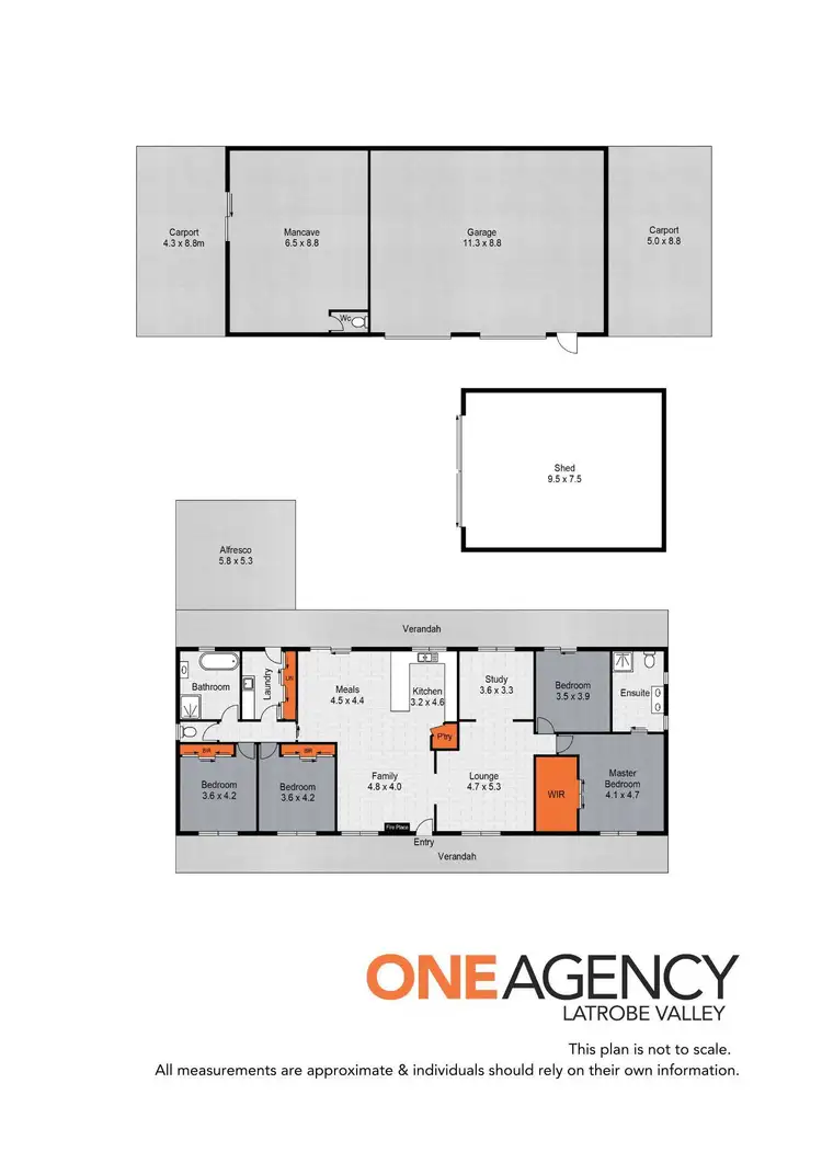 Floorplan of Homely house listing, 25 Bickertons Road, Glengarry North VIC 3854