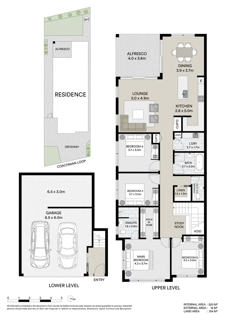 Floorplan of Homely house listing, 3a Coachman Loop, Port Macquarie NSW 2444
