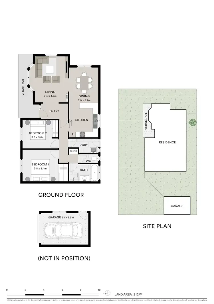 Floorplan of Homely unit listing, 1/125 Rollins Road, Bell Post Hill VIC 3215