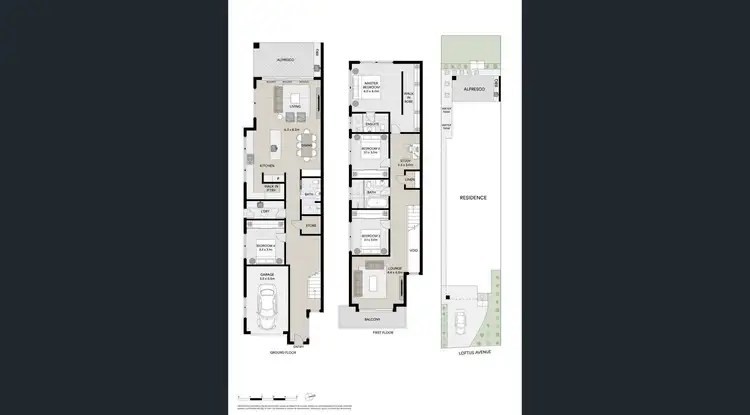 Floorplan of Homely semi-detached listing, 45A Loftus Avenue, Loftus NSW 2232