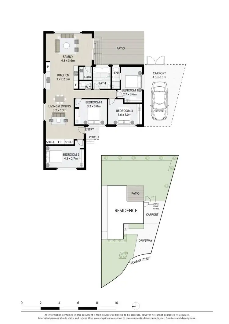 Floorplan of Homely house listing, 7 Nicobar Street, Kings Park NSW 2148