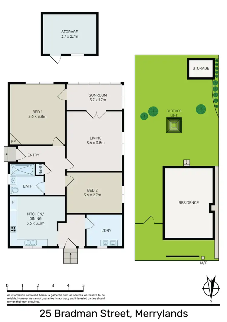 Floorplan of Homely house listing, 25 Bradman Street, Merrylands NSW 2160