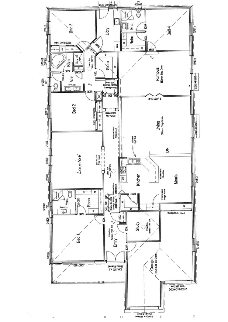 Floorplan of Homely house listing, 7 Windamingle Place, Orange NSW 2800