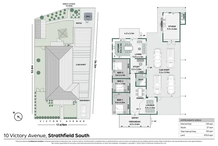 Floorplan of Homely house listing, 10 Victory Avenue, Strathfield South NSW 2136