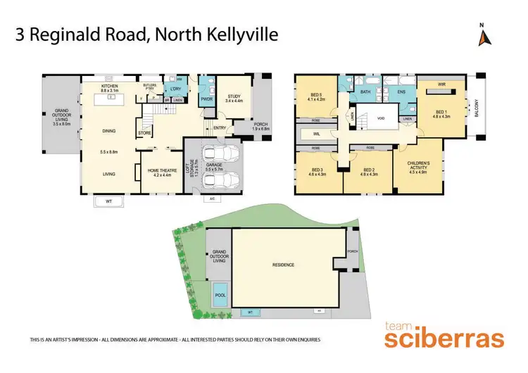 Floorplan of Homely house listing, 3 Reginald Road, North Kellyville NSW 2155