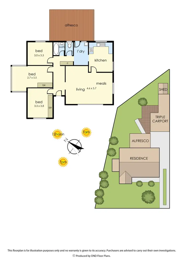 Floorplan of Homely house listing, 71 Monterey Boulevard, Frankston North VIC 3200