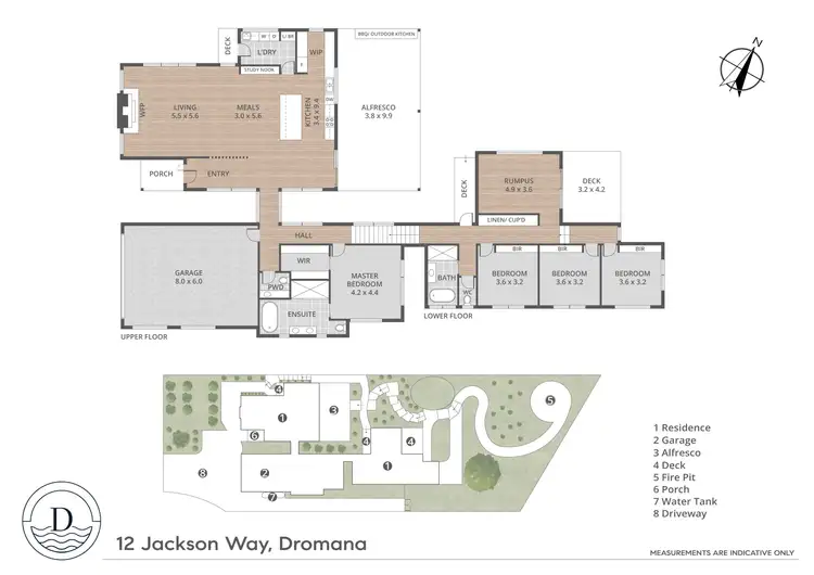 Floorplan of Homely house listing, 12 Jackson Way, Dromana VIC 3936