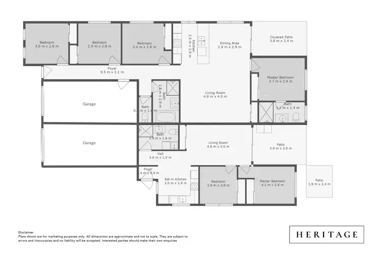 Floorplan of Homely house listing, 4 Mornington Circuit, Gwandalan NSW 2259