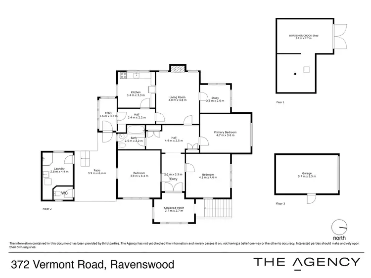 Floorplan of Homely house listing, 372 Vermont Road, Ravenswood TAS 7250